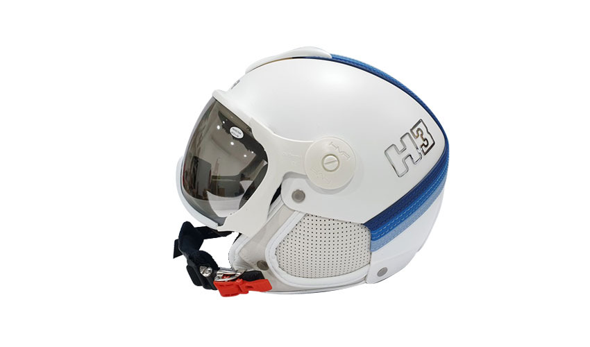 20 햄머 바이저 헬멧H3-256(HEL+VIS)DAYTONA WHITE